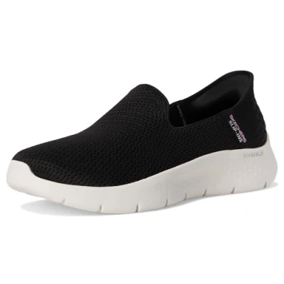 Abbildung von Skechers Damen Hands Free Slip Ins Go Walk Flex Relish Sneaker, Schwarz, 36 EU Weit