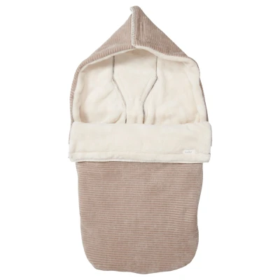 Abbildung von Koeka Buggy Fußsack Plüsch Vik clay