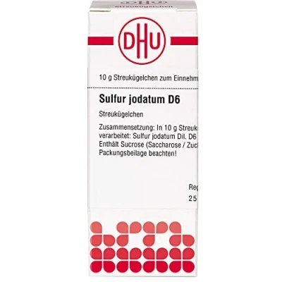 Abbildung von Sulfur Jodatum D 6 Globuli 10 g