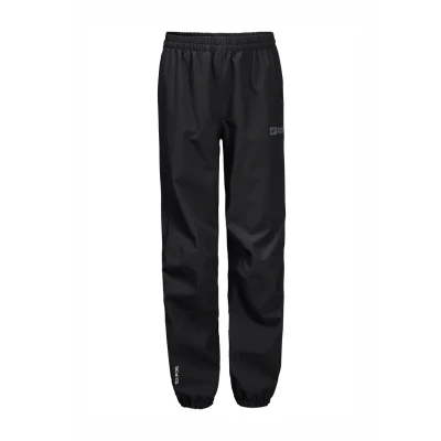 Abbildung von Jack Wolfskin DAYS Regenhose für Kinder, Größe: 128, Black