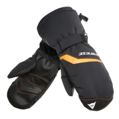 Abbildung von Dainese Unisex Jugend Scarabeo Gloves Ski Handschuhe Kinder, Stretch Limo/Russet Orange, JM