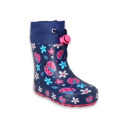 Abbildung von Beck Warmfutter GLÜCKSKÄFER WARM Gummistiefel für Kinder, Größe: 20, Blau Schuhe