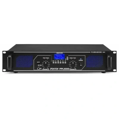 Abbildung von Fenton FPL1000 Digitalverstärker 2x 500 W mit Bluetooth und MP3 Player