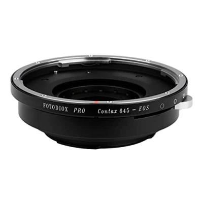 Abbildung von Fotodiox Pro Lens Mount Adapter Compatible with Contax 645 Lenses on Canon EOS EF/EF S Cameras