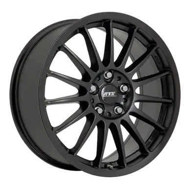 Abbildung von ATS 4 loch 17Zoll 108mm Alufelge Streetrallye MattSchwarz / Poliert SY70745A34 5 Felge