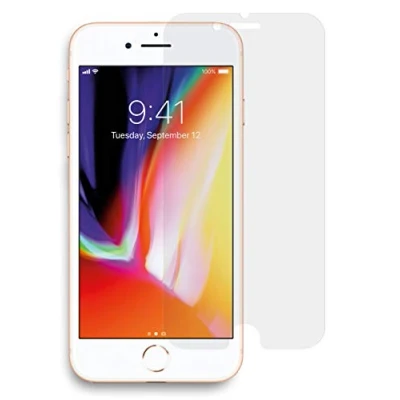Abbildung von MyGadget Schutzfolie [Klar] für Apple iPhone 6 6s dünn &amp; kratzfest Full Screen Protector Schutzglas 9H Display Schutz Folie durchsichtig