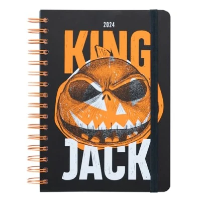 Abbildung von Grupo Erik Disney The Nightmare Before Christmas Kalender 2024 Buchkalender Terminplaner Planer A5 Terminkalender Jahreskalender Buch