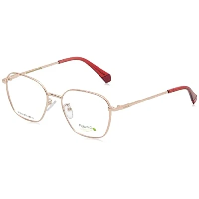 Abbildung von Polaroid Damen PLD D437/G DDB Rahmen von BRILLEN Stahl Gold Geometrisch