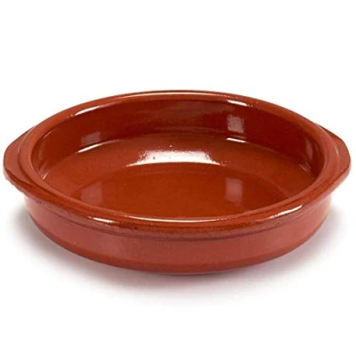 Abbildung von Annastore Servierschale 6 tlg. Set Cazuelas ofenfest Tonschalen Schalen für Tapas Creme Brülèe, Mit hochwertiger Handarbeit veredelt
