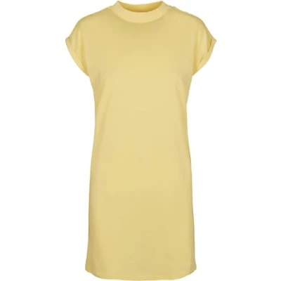 Abbildung von Urban Classics Damen Ladies Turtle Extended Shoulder Dress Kleid, vintagesun, 4XL