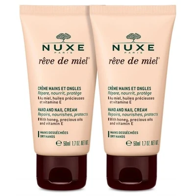 Abbildung von NUXE Rêve De Miel Hand And Nail Cream 2 x 50 ml