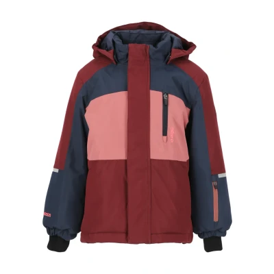 Abbildung von Zigzag Outdoorjacke für Kinder, Größe: 98, Bordeaux