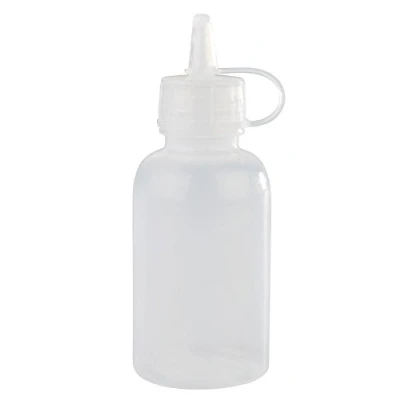 Abbildung von APS 93226 MINI Set von 4 Squeeze Flaschen mit Schraubverschluss und Kappe, Ø 3, 5 x 9, cm 0.05 ltr.