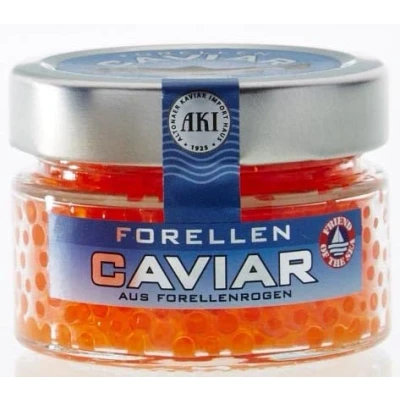 Abbildung von Forellenkaviar von AKI 50g Glas