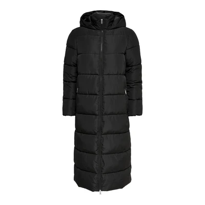 Abbildung von ONLY Onlanna LONG HOOD Puffer COAT Wintermantel, Damen, Größe: Large, Black