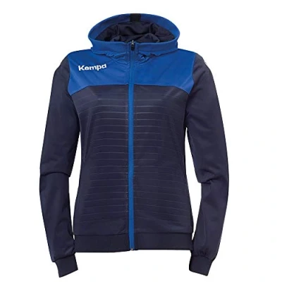 Abbildung von Kempa Damen Emotion 2.0 Kapuzenjacke, Marine/Royal, XL