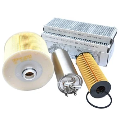 Abbildung von Original Audi Teile A6 4F Allroad 2.7L 3.0L TDI Motor Inspektionspaket Filter Service 4 teilig bis 10/2008