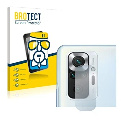 Abbildung von BROTECT Schutzglas für Xiaomi Redmi Note 10S (NUR Kameraschutz) Schutzfolie Panzer Folie Glas [Extrem Kratzfest 9H, Anti Fingerprint,