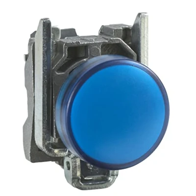 Abbildung von Schneider Electric XB4BVM6, Blau, IP66, CSA, 230 240 V, 2,2 cm
