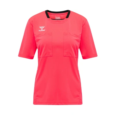 Abbildung von Hummel Chevron Tshirt print, Damen, Größe: 40, Diva pink