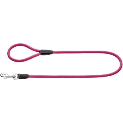 Abbildung von HUNTER FREESTYLE Hundeführleine mit Handschlaufe, wetterfest, 1,0 x 110 cm, himbeer