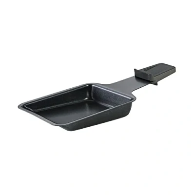 Abbildung von Spring Raclette Pfännchen 2 Stk., 10,5 x 9 cm, Ersatz passend zu COMPACT und CLASSIC Gerät, Antihaftversiegelung, Kunsstoff Griff, Grill