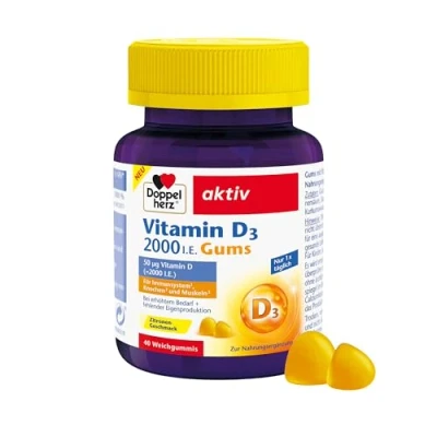 Abbildung von Doppelherz Vitamin D3 2000 I.e. Gums 40 St
