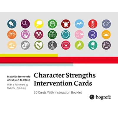 Abbildung von Character Strengths Intervention Cards: 50 Cards With Instruction Booklet