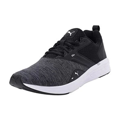Abbildung von Puma Unisex NRGY Comet Straßenlaufschuhe, Black White, 40.5 EU