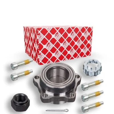 Abbildung von FEBI BILSTEIN 45348 Radlagersatz Vorderachse mit Anbaumaterial 70 Schrägkugellager FORD: Transit Mk6 Kastenwagen, Bus