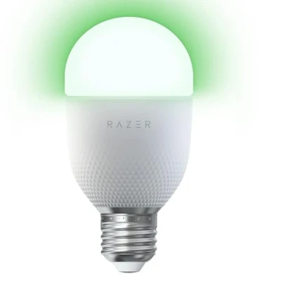 Abbildung von Razer Aether Smart Glühbirne LED für Homes (Verfügbar als E27, Powered by Chroma RGB, Kompatibel zu Matter, Unterstützt Home App)