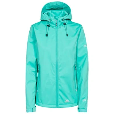 Abbildung von Trespass Damen Wasserdichte Softshelljacke Marsa, Lagoon, M, FAJKSSN10001_LAGM