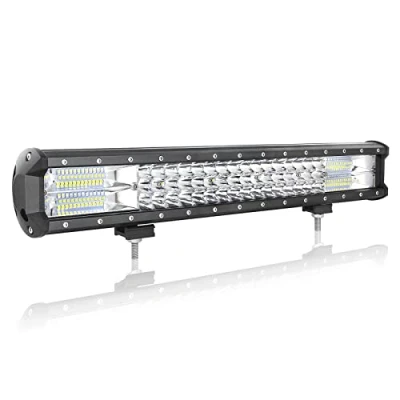 Abbildung von AUXTINGS 20 Zoll 288W dreireihiger LED Arbeitslicht Bar Autoscheinwerfer Offroad Flutlicht Scheinwerfer 6000K imprägniern IP67 Arbeits Licht 12V 24V