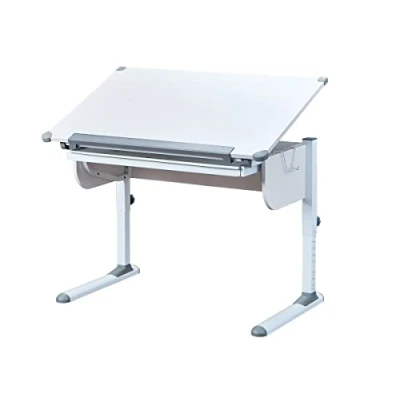 Abbildung von Inter Link Schreibtisch STUDARE, ergonomischer Kindertisch, Tischplatte neigbar, mit Sicherheitsgaslift
