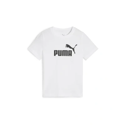 Abbildung von Puma ESS No. 1 Logo T Shirt Kinder Mit Plain White Größe: 5 6Y