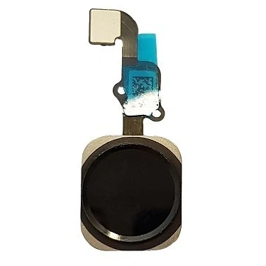Abbildung von Smartex Home Button Flexkable kompatibel mit iPhone 6S Schwarz Homebutton Schalter Ersatzteil