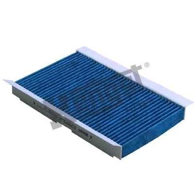 Abbildung von HENGST FILTER E2979LB Innenraumfilter mit antibakterieller Wirkung 288 179 30 PEUGEOT: 307 CC, Schrägheck, 308 I SW, CITROËN: C4 II Schrägheck