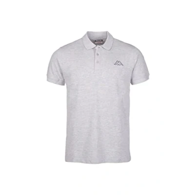 Abbildung von Kappa Poloshirt, Herren, Größe: Medium, Grey melange