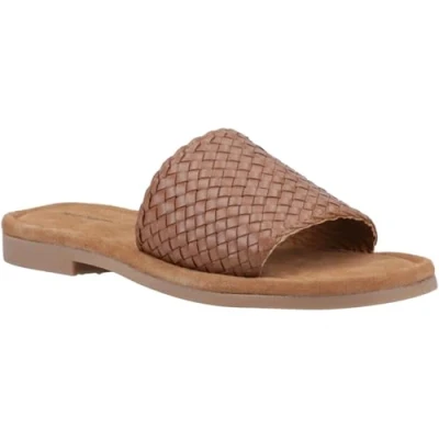 Abbildung von Hush Puppies Hetty Damen Riemchensandalen aus Leder in Tan