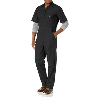 Abbildung von Dickies Herren Kurzarm Overall Schwarz X Large Hoch