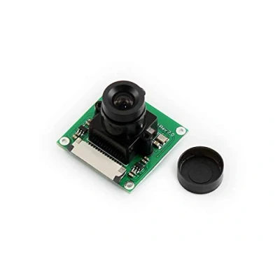 Abbildung von Waveshare Camera Module Kit 5 Megapixel OV5647 Sensor Adjustable Focus 2592 * 1944 Resolution for Any Version of Raspberry Pi