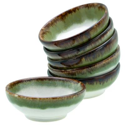 Abbildung von CreaTable Dipschale Cascade, Steinzeug, (6 tlg)