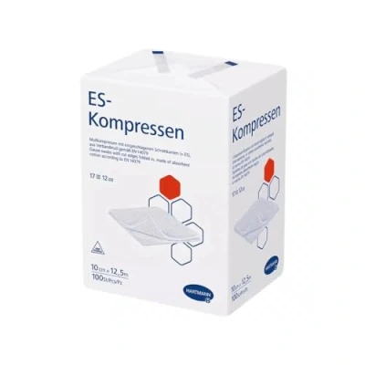 Abbildung von ES Kompressen unsteril 12f 10 x 20 cm 100 St