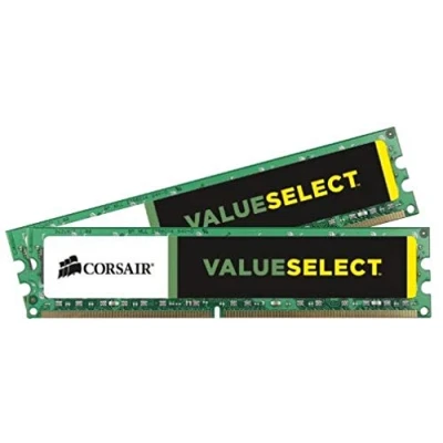 Abbildung von Corsair CMV8GX3M2A1333C9 Value Select 8GB (2x4GB) DDR3 1333 Mhz CL9 Standard Desktop Memory