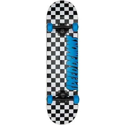 Abbildung von Speed Unisex Erwachsene Demons Skateboard, Checkers Blue, 7.25&quot;
