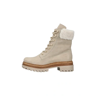 Abbildung von Rieker Snowboot/Winterstiefel, Damen, Größe: 40, Beige Schuhe