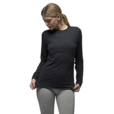 Abbildung von HEAT HOLDERS Damen warm Thermo Polyester Langarm Unterhemd Performance Funktion Baselayer Für Sport Outdoor Im Winter Atmungsaktiv Funktionsshirt (L, X lite)