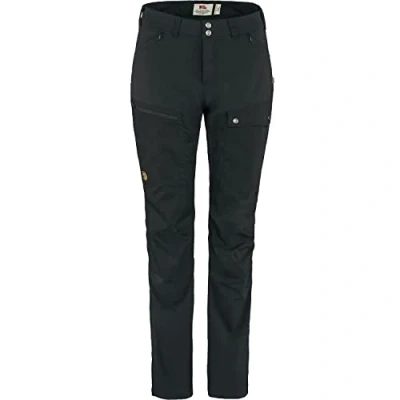 Abbildung von Fjallraven 89827S 550 Abisko Midsummer TRS W Short Shorts Damen Black Größe 44