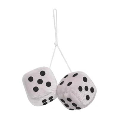 Abbildung von CARPOINT Fuzzy Dice 0510078 Lufterfrischer weiß
