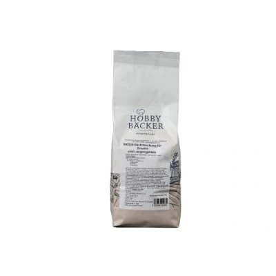 Abbildung von Hobbybäcker Backmischung für Brezeln &amp; Laugengebäck (1 kg), schmeckt wie frisch aus der Backstube